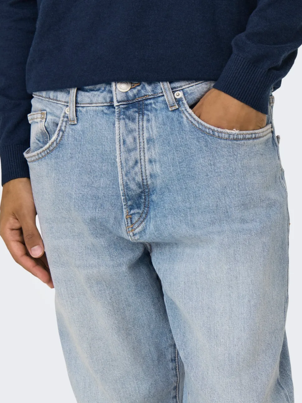 ONSYOKE Taille moyenne Tapered Fit Jeans
