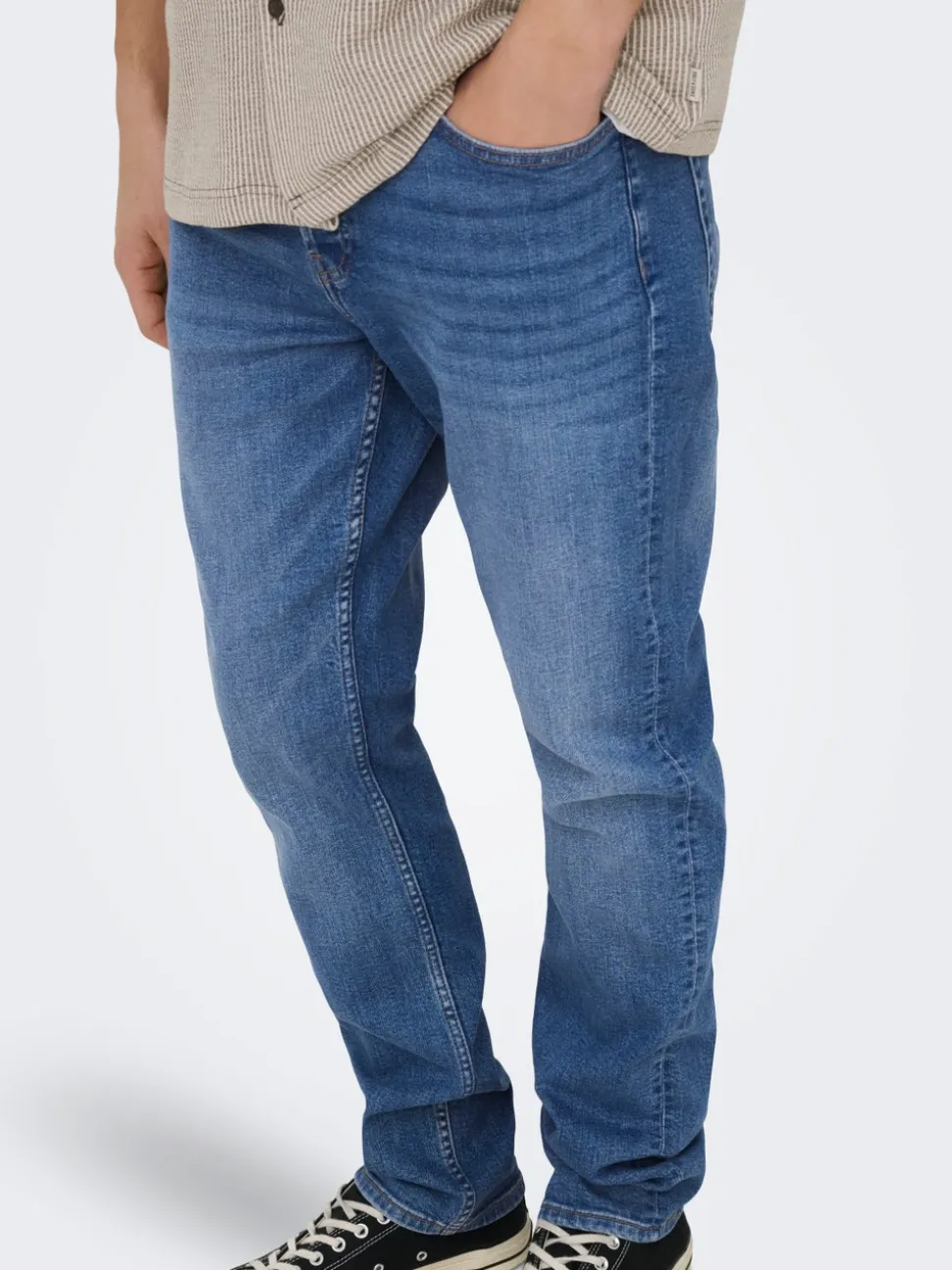 ONSYOKE Taille moyenne Tapered Fit Jeans