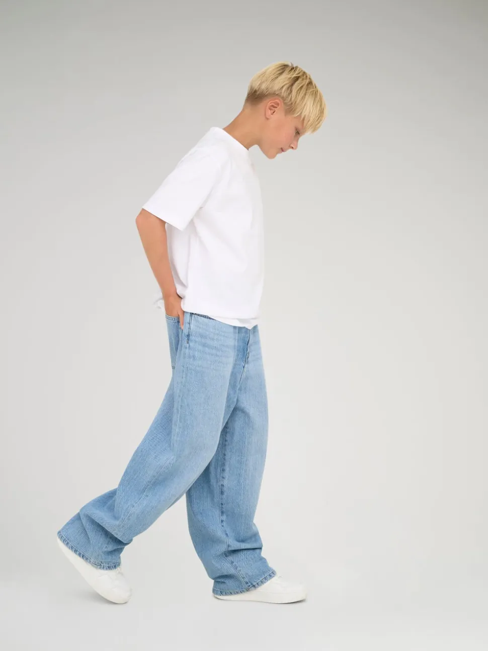 OSJCARL Taille moyenne Balloon Fit Jeans
