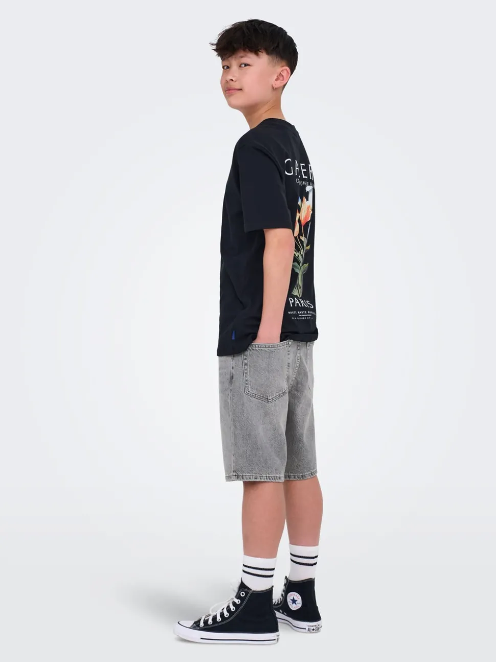 OSJEDGE Taille moyenne Straight Fit Shorts