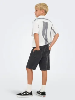OSJEDGE Taille moyenne Straight Fit Shorts