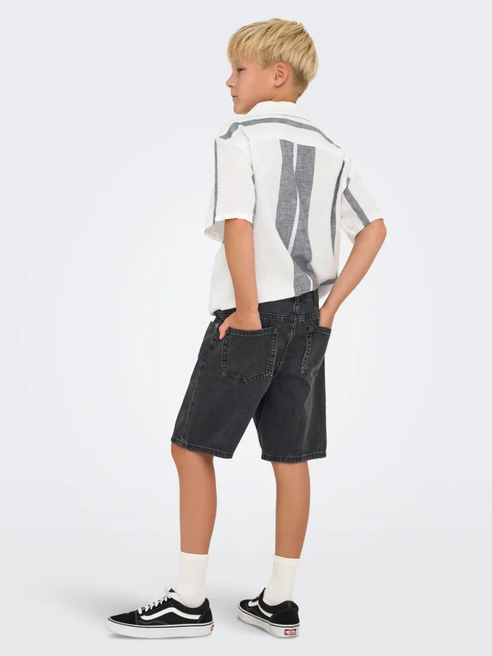 OSJEDGE Taille moyenne Straight Fit Shorts