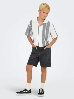 OSJEDGE Taille moyenne Straight Fit Shorts